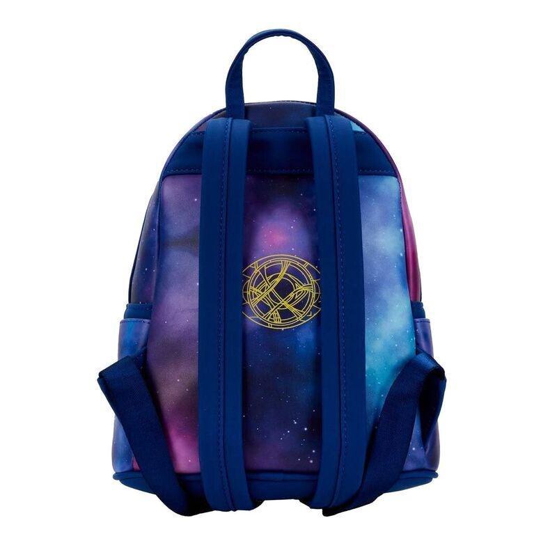 Loungefly Leather Marvel Dr. Strange Multiverse Mini Backpack (Glows In The Dark), , large image number 2