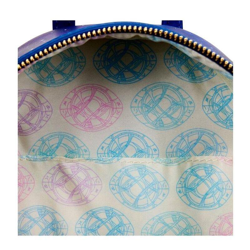 Loungefly Leather Marvel Dr. Strange Multiverse Mini Backpack (Glows In The Dark), , large image number 3