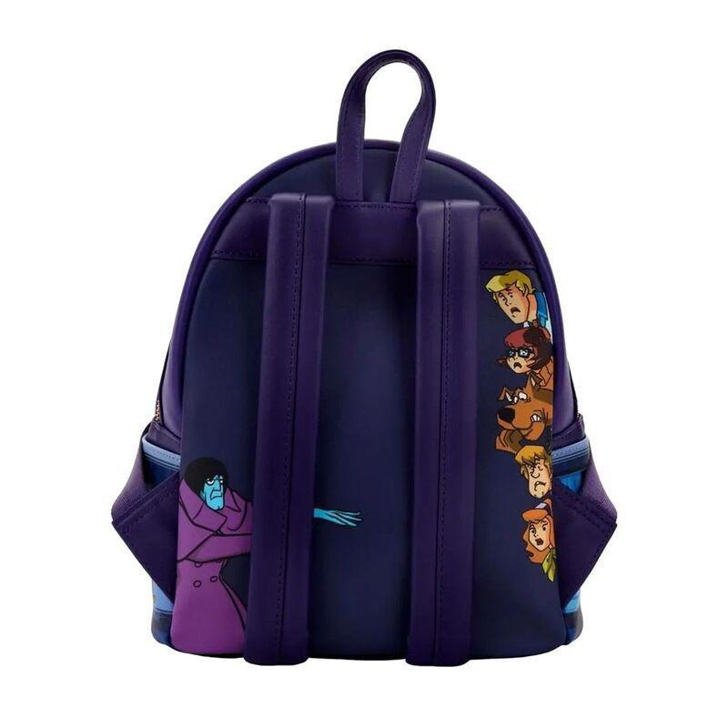Loungefly Leather Scooby Doo Monster Chase Mini Backpack (Glows In The Dark), , large image number 2
