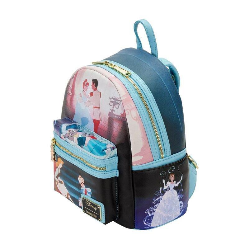 Loungefly Leather Disney Cinderella Princess Scene Mini Backpack, , large image number 1