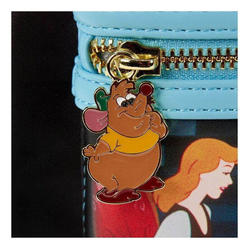 Loungefly Leather Disney Cinderella Princess Scene Mini Backpack, , large image number 4