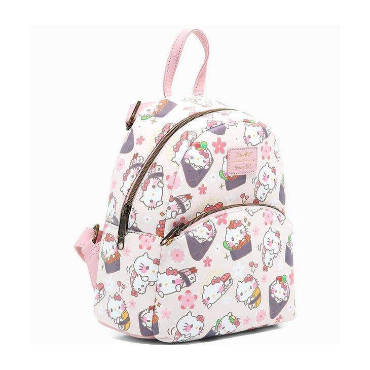 Loungefly Leather Sanrio Hello Kitty Sushi Mini Backpack, , large image number 0