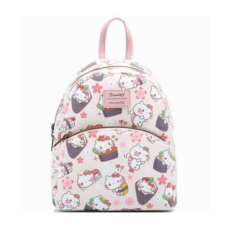 Loungefly Leather Sanrio Hello Kitty Sushi Mini Backpack, , large image number 3