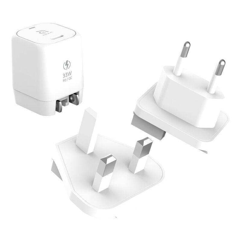 Adam Elements Omnia P3 USB-C 33W Compact Wall Charger - White, , large image number 0