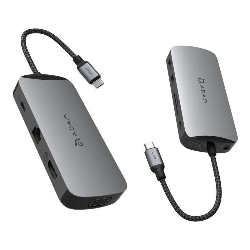 Adam Elements Casa HUB X DP USB-C 8K 10-in-1 HUB - Grey, , large image number 1