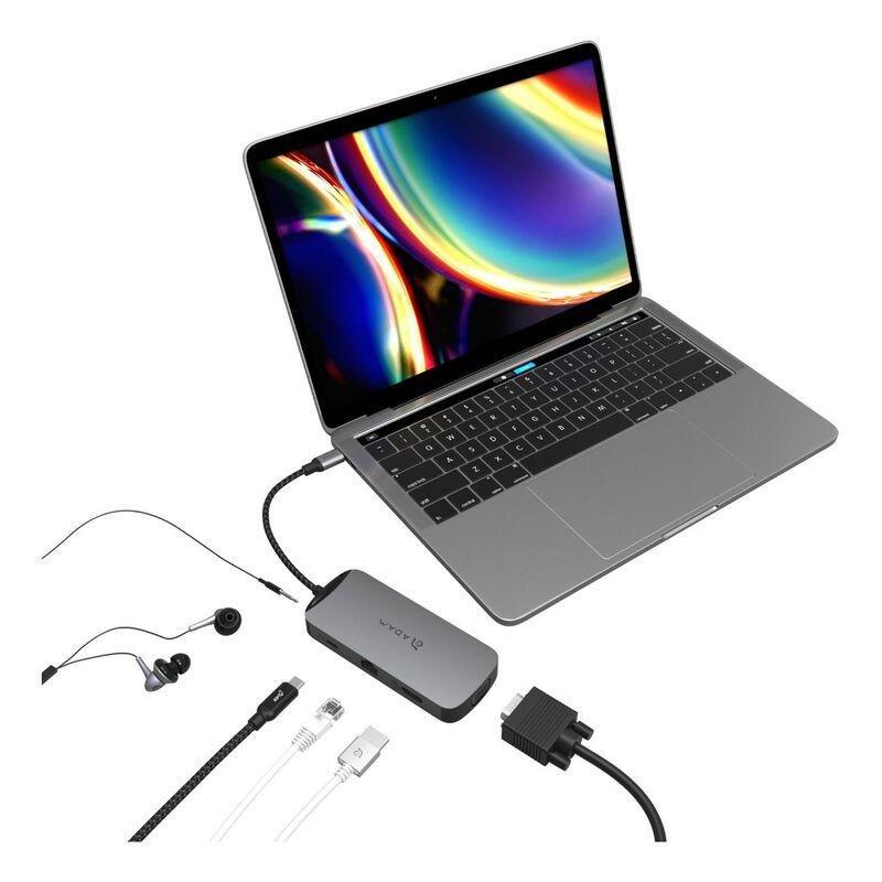 Adam Elements Casa HUB X DP USB-C 8K 10-in-1 HUB - Grey, , large image number 6