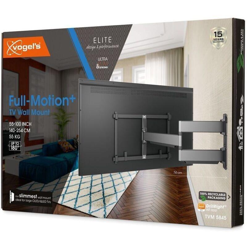 Vogel's Elite TVM 5845 Full-Motion TV Wall Mount (fits most 55-100-inch TVs), , large image number 1