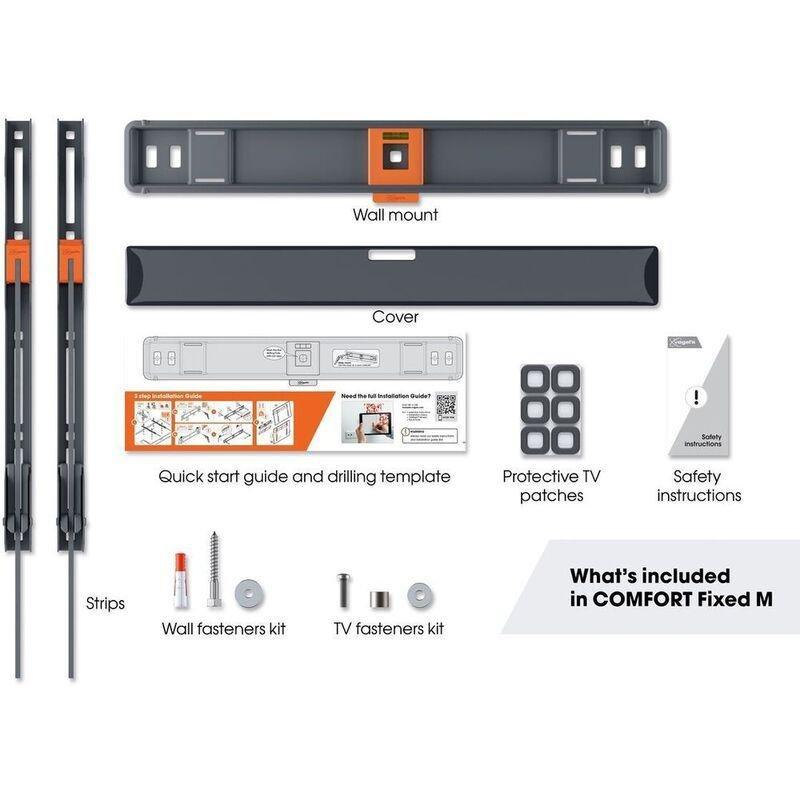 Vogel's Comfort TVM 3405 Fixed TV Wall Mount (fits most 32-77-inch TVs), , large image number 2