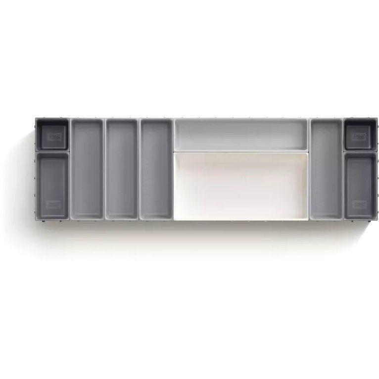Joseph Joseph Blox Drawer Organiser Grey (Set of 10), , large image number 1