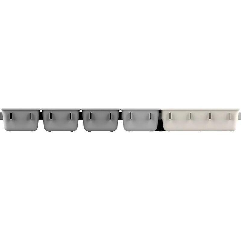 Joseph Joseph Blox Drawer Organiser Grey (Set of 10), , large image number 2