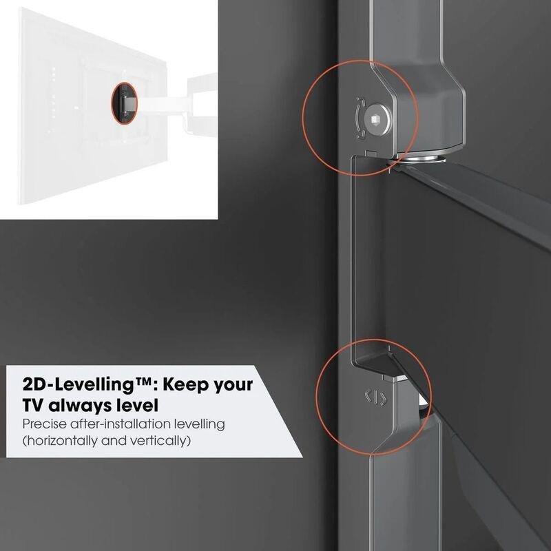 Vogel's TVM5645 Full-Motion Ultra-Thin TV Wall Bracket for 40-77 Inch TVs, , large image number 2