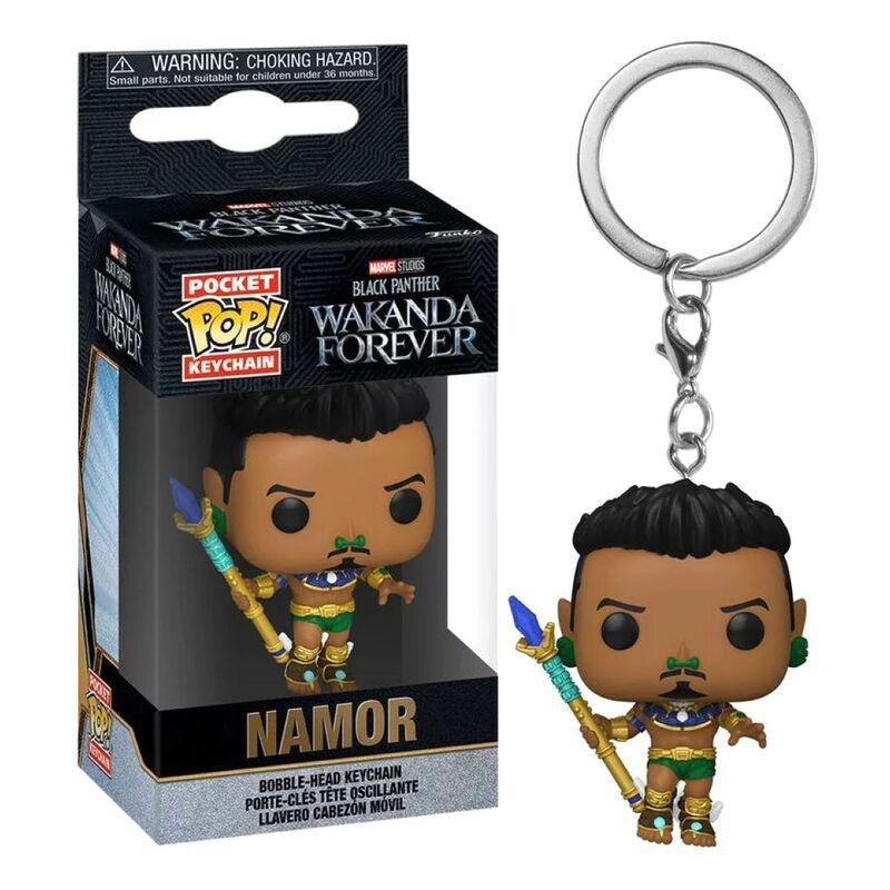 Funko Pocket Pop! Marvel Black Panther Wakanda Forever Namor 2-Inch Vinyl Figure Keychain, , large image number 1