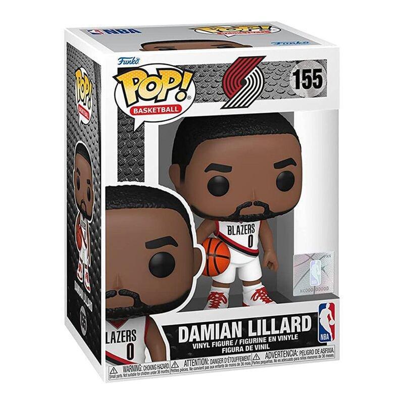 Funko Pop! NBA Trailblazers Damian Lillard 3.75-Inch Vinyl Figure, , large image number 1