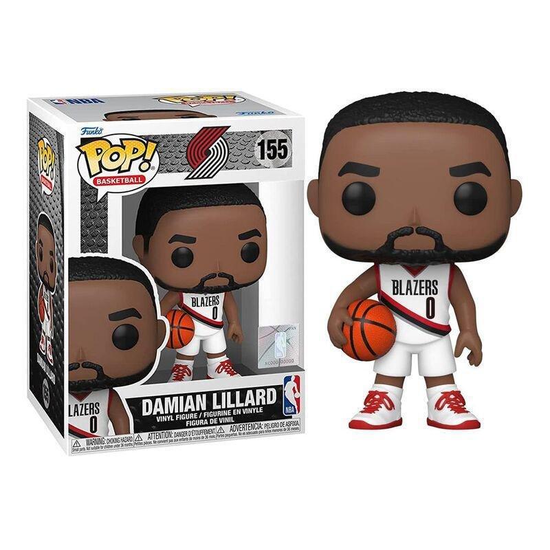Funko Pop! NBA Trailblazers Damian Lillard 3.75-Inch Vinyl Figure, , large image number 2
