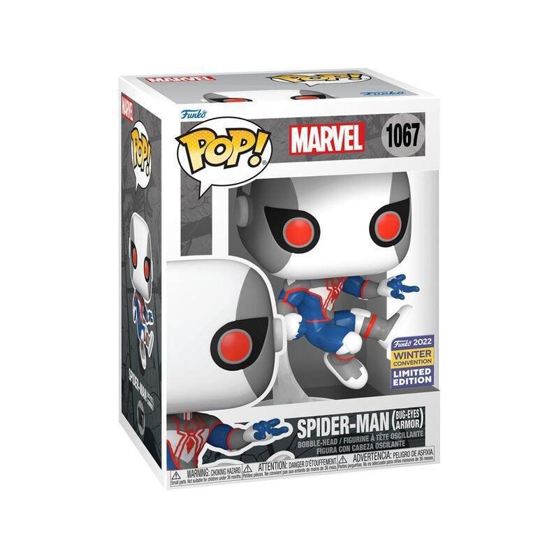 Funko Pop! Marvel Spiderman 3.75-Inch Vinyl Figure (Winter Con 22), , large image number 1