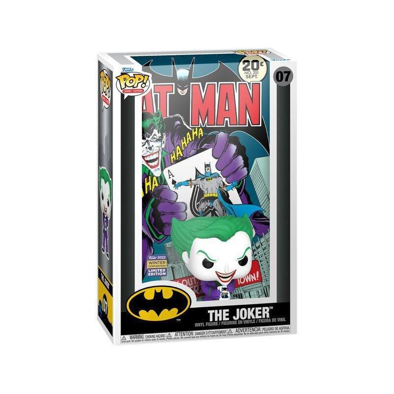 Funko Pop Cover! Heroes DC Comics The Joker 3.75-Inch Vinyl Figure (Winter Con 22), , large image number 1