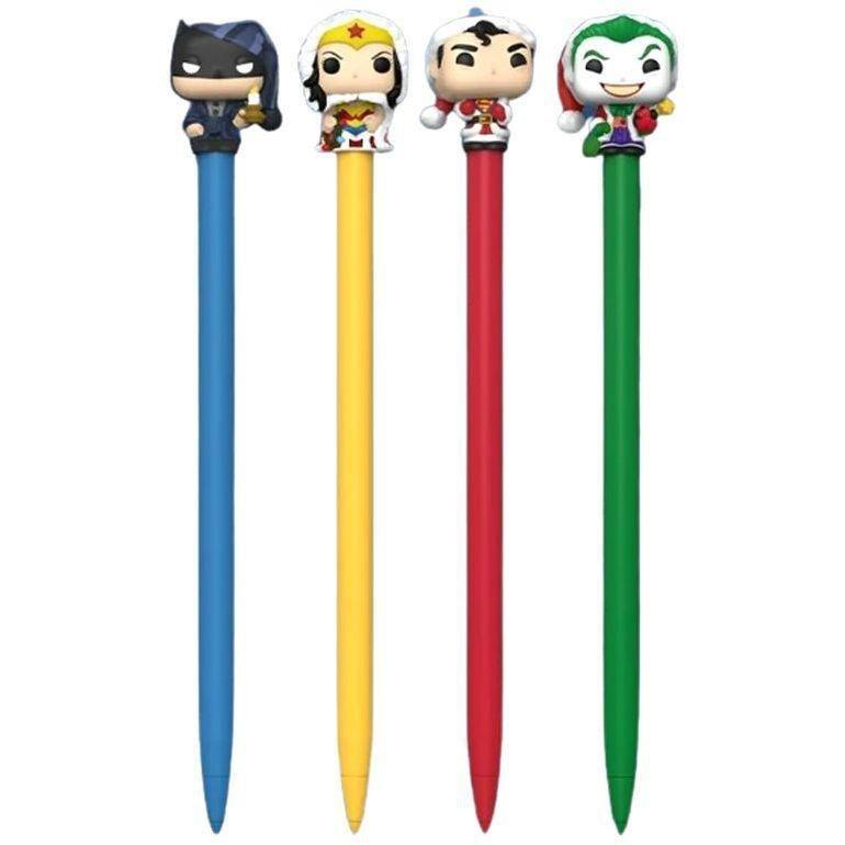 Funko Pen Topper! Heroes DC Comics Holiday Pen (Assortrment - Includes 1), , large image number 0