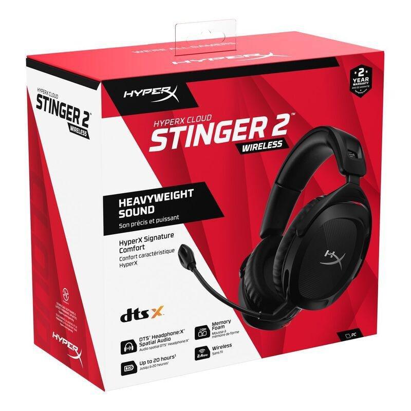 HyperX Cloud Stinger 2 Wireless Gaming Headset - Black, , large image number 5