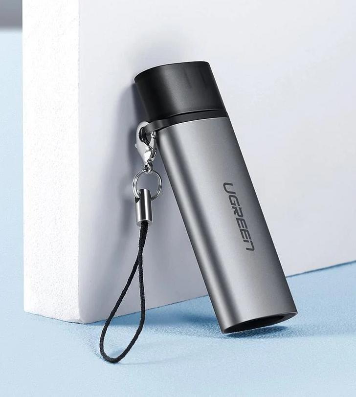 Ugreen 2-in-1 USB C OTG Card Reader - Silver, , medium