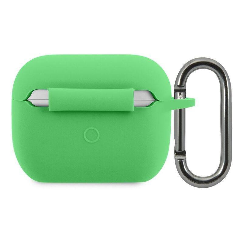 Lacoste Airpods Case Liquid Silicone Glossy Printing Logo For AirPods Pro - Green, , large image number 1
