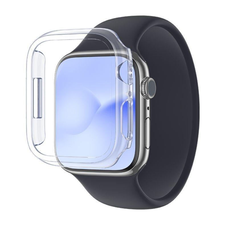 Amazingthing Apple Watch Series 8 Quartz Pro Bumper Case 41mm - Clear, , medium