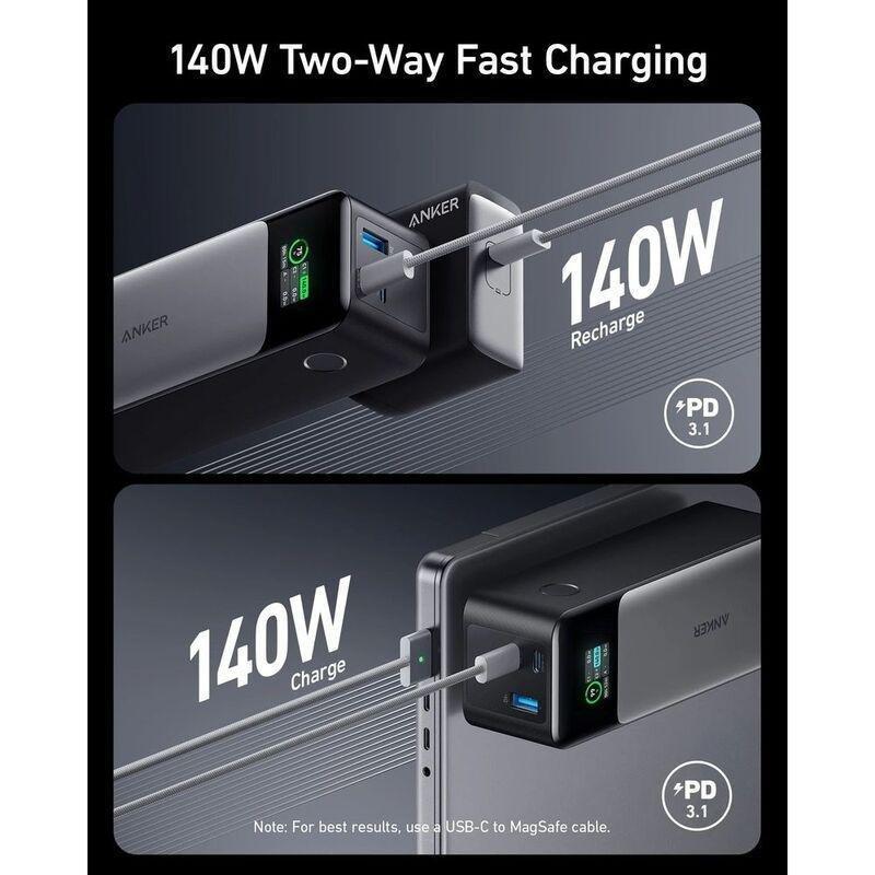Anker 737 Power Bank 24000mAh PD 140W - Black, , large image number 1