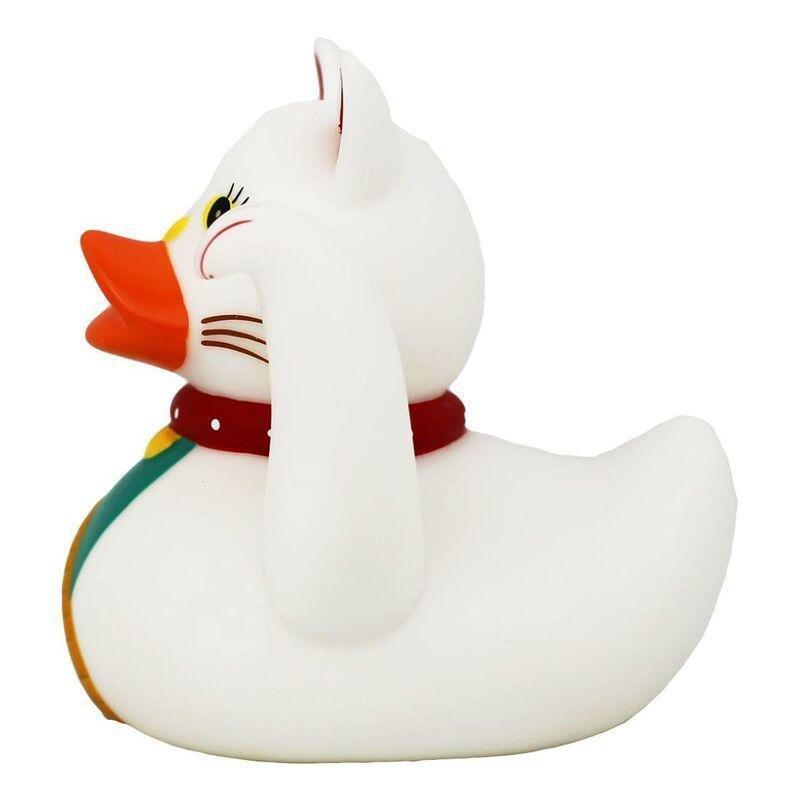 Lilalu Ruuber Lucky Cat Rubber Duck, , large image number 4