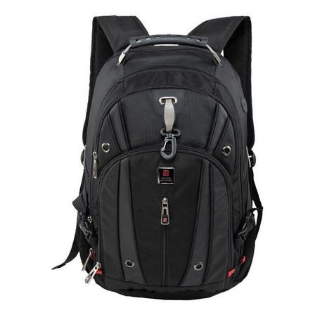 SWISS MILITARY - Swiss Military LBP76 Luxury Backpack - Black (31L)