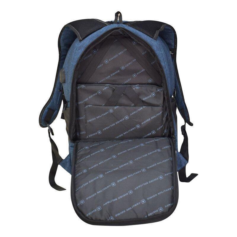 Swiss Military LBP90 Jackpot Backpack - Blue/Black (29L), , large image number 2