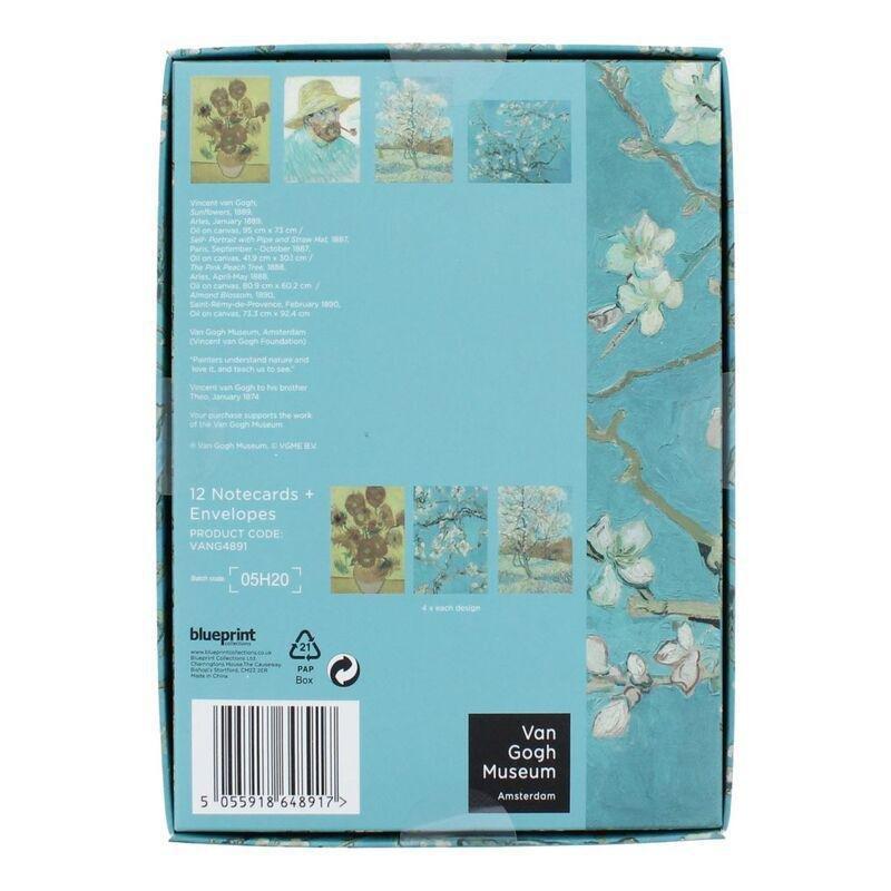 Van Gogh Notecard Set (Pack Of 12), , large image number 1