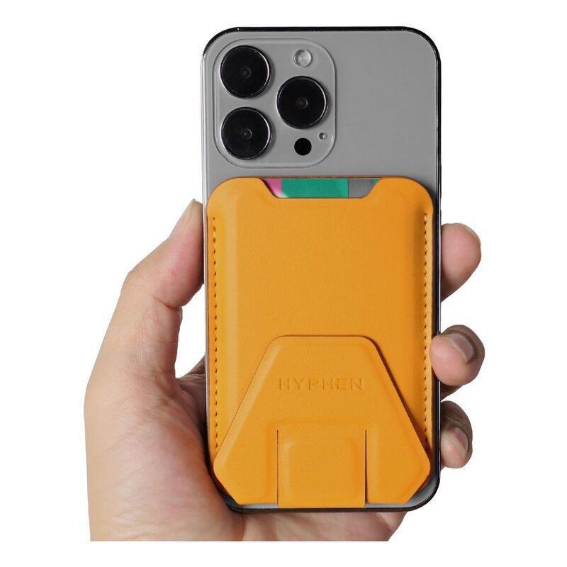 Hyphen MagSafe Wallet Card Holder with Stand for Smartphone - Orange, , large image number 6