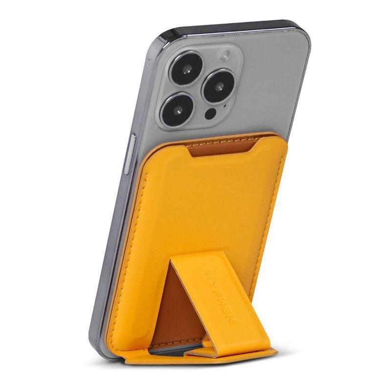 Hyphen MagSafe Wallet Card Holder with Stand for Smartphone - Orange, , large image number 7