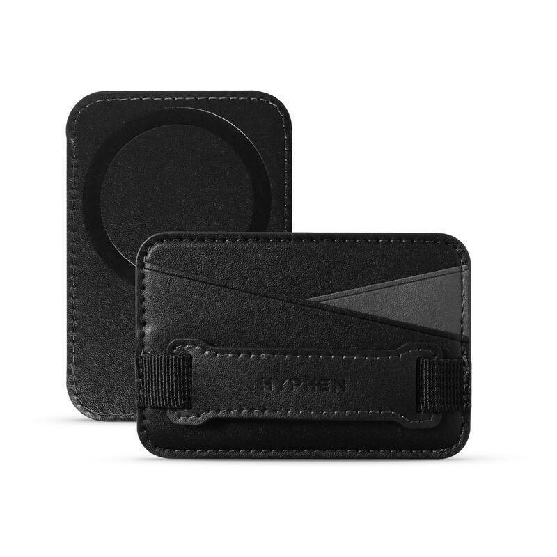Hyphen MagSafe Wallet Dual Pocket with Grip for Smartphones - Black, , large image number 3