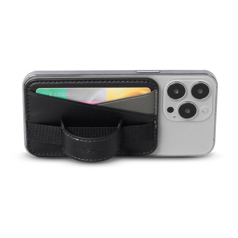 Hyphen MagSafe Wallet Dual Pocket with Grip for Smartphones - Black, , large image number 5