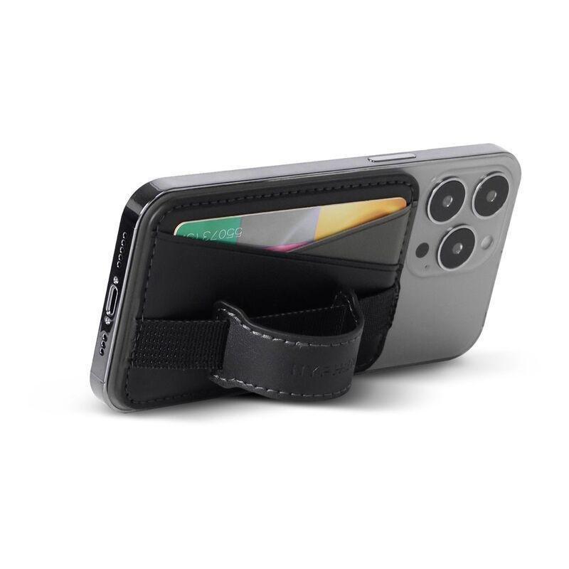 Hyphen MagSafe Wallet Dual Pocket with Grip for Smartphones - Black, , large image number 6