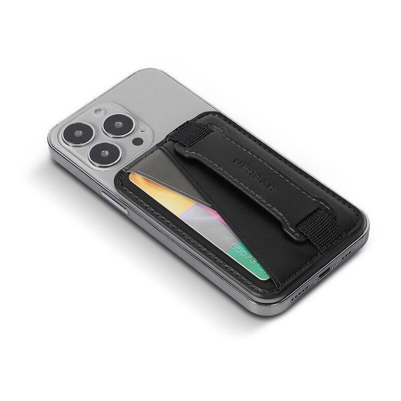 Hyphen MagSafe Wallet Dual Pocket with Grip for Smartphones - Black, , large image number 7