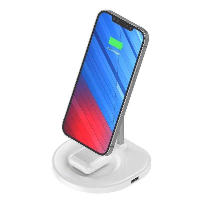 Phonesuit MagStand 3-in-1 Magnetic Wireless Charging for iPhone 13/12 - Black, , large image number 2