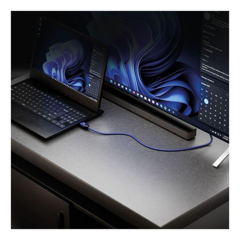 Powerology 8K HDMI Braided Cable 3m - Dark Blue, , large image number 1