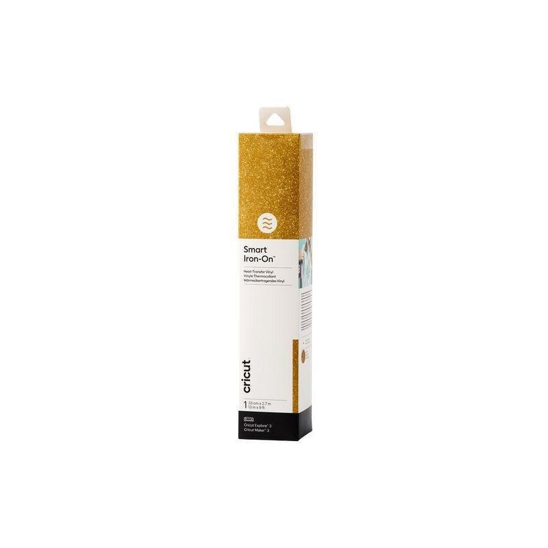 Cricut Smart Iron-On 33 x 273cm (1 Sheet) - Glitter Gold, , medium