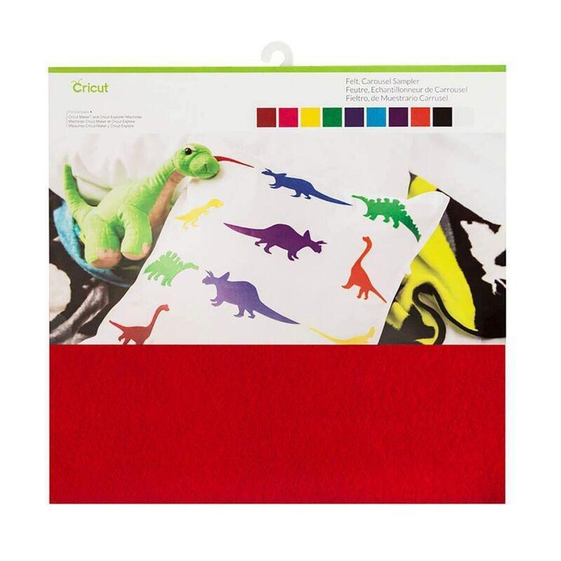 Cricut Felt Carousel Sampler 30.5cm x 30.5cm (10 Pieces), , large image number 0