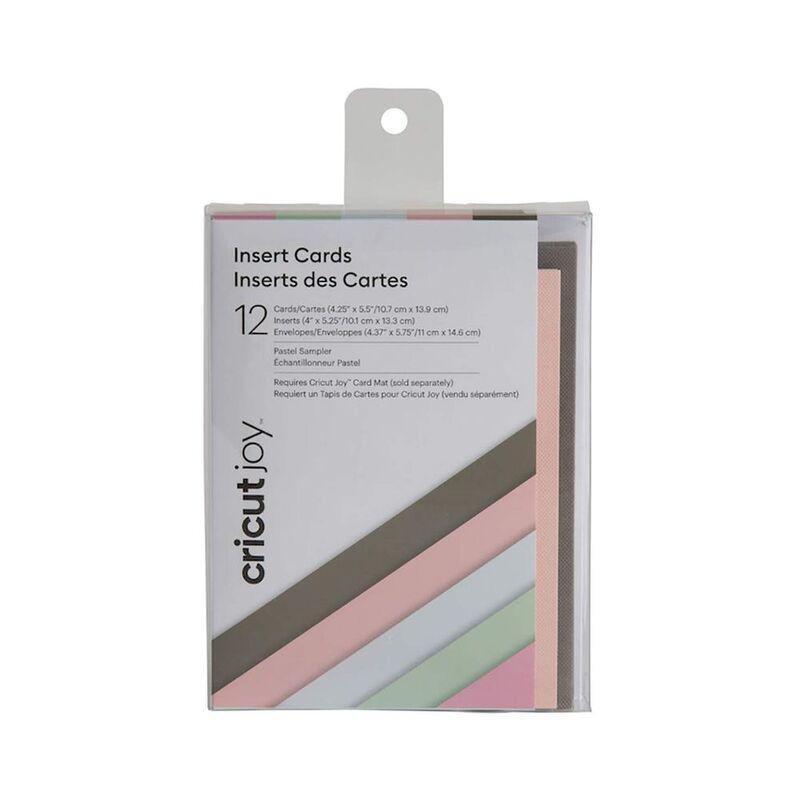 Cricut Joy Insert Cards Pastel A2 (10.8cm x 14cm) (Pack of 12), , large image number 0