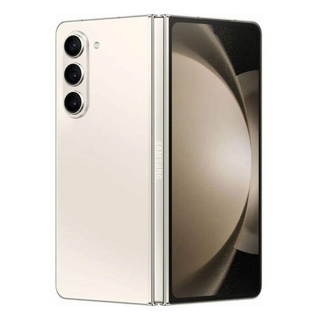 SAMSUNG - Samsung Galaxy Z Fold5 Smartphone 5G/256GB/12GB/Dual + eSIM - Cream
