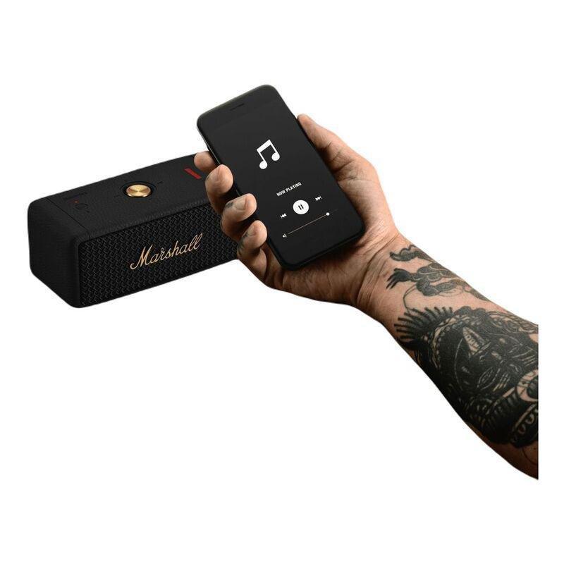 Marshall Emberton II Outdoor Speaker - Black/Brass, , large image number 4