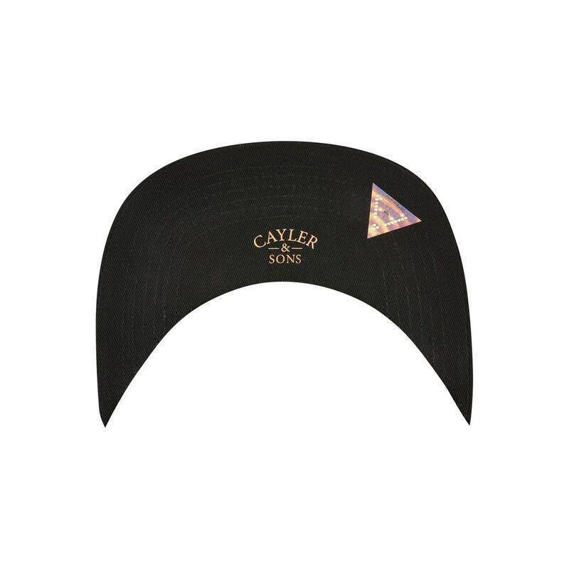 Cayler & Sons Trust Snapback Cap - Black/Gold (One Size), , large image number 4