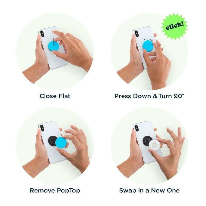 Popsockets Phone Grip & Stand For Smartphones - Clear, , large image number 2