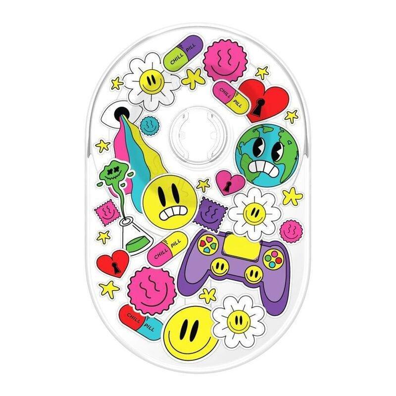Popsockets Popgrip Phone Grip & Stand With Magsafe For iPhone - Bright Psych, , large image number 0