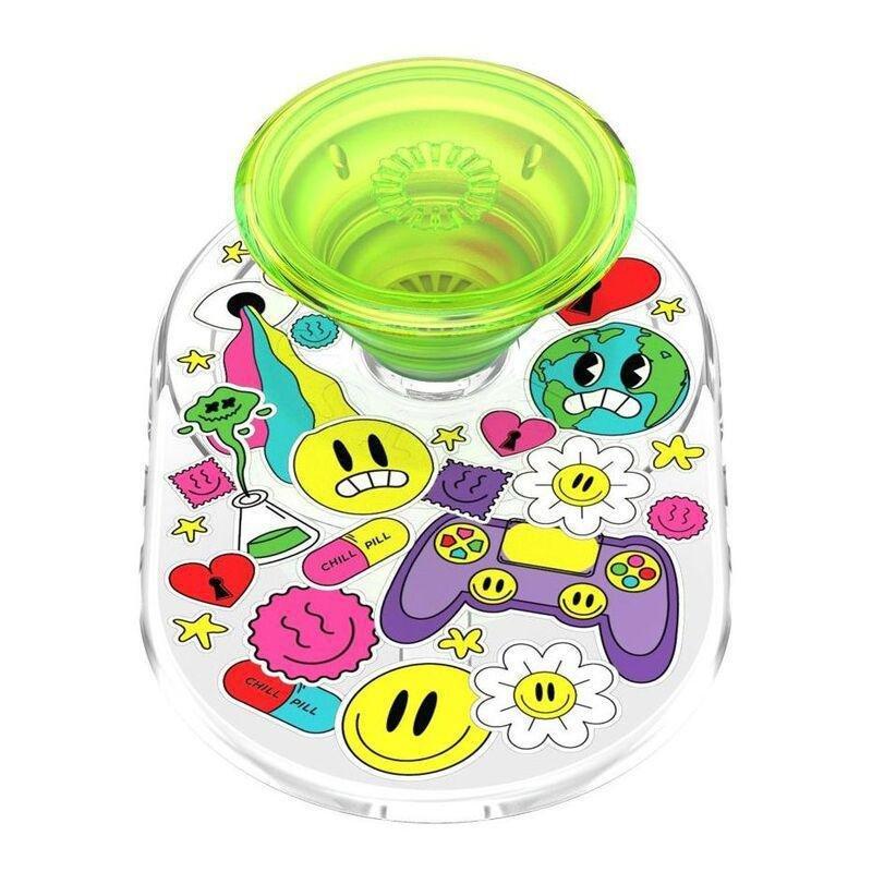 Popsockets Popgrip Phone Grip & Stand With Magsafe For iPhone - Bright Psych, , large image number 1