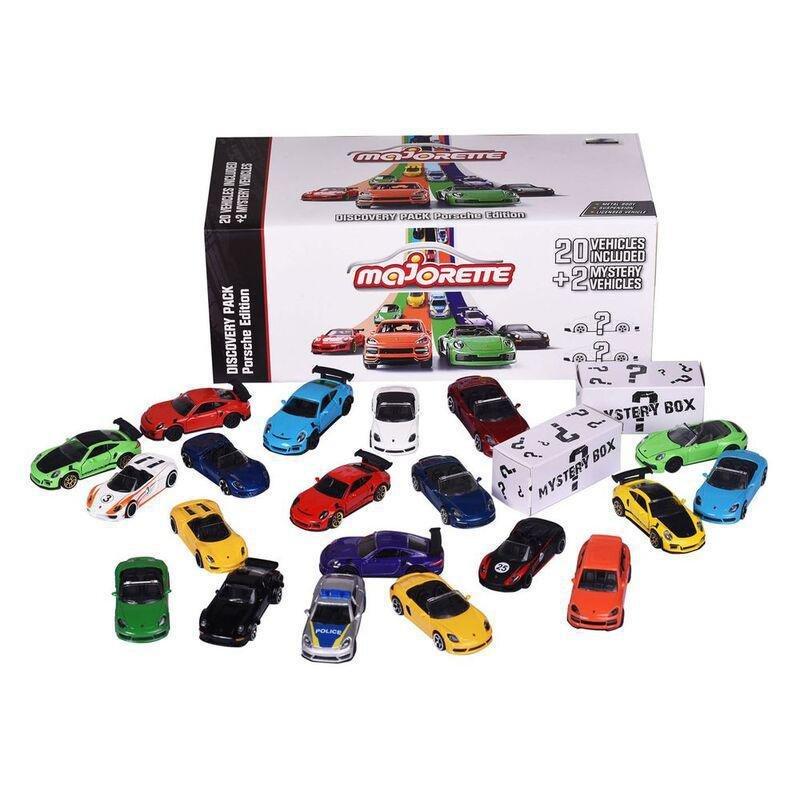 Majorette Discovery Pack Porsche Edition Set Of 22 1/64 Discast Cars (Assorted - Includes 1), , large image number 0