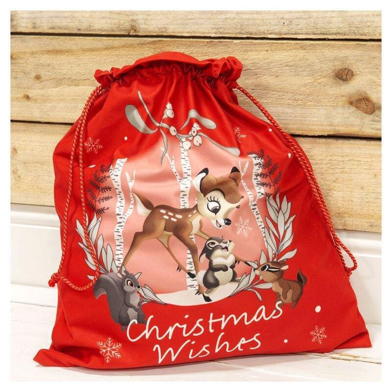 Disney Bambi Present Sack - Christmas Wishes, , large image number 0