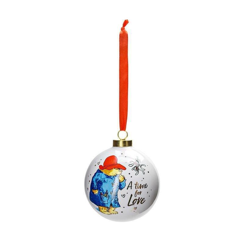 Paddington Baby's First Christmas Set of 4 Ceramic Baubles, , large image number 2
